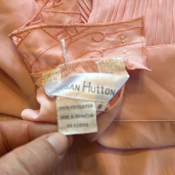 Susan Hutton vintage  Pink Women's Top 8 (5225C) - Picture 6 of 7